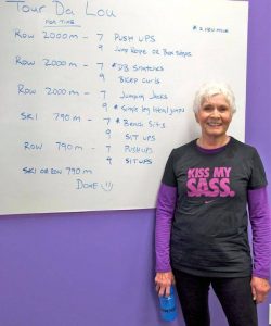 Lou's 79th birthday workout