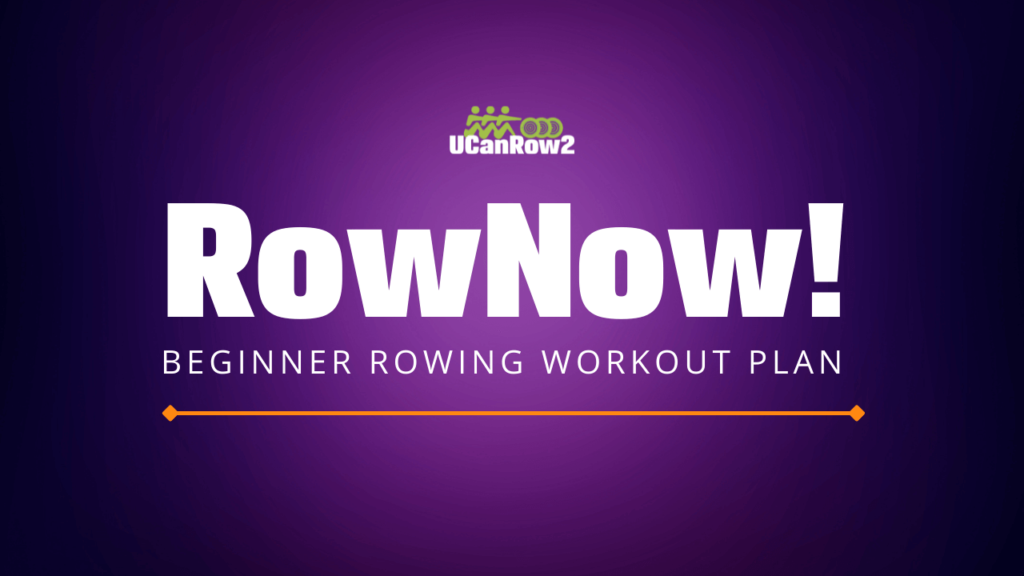 Logo image of the RowNow learn to row program for beginners